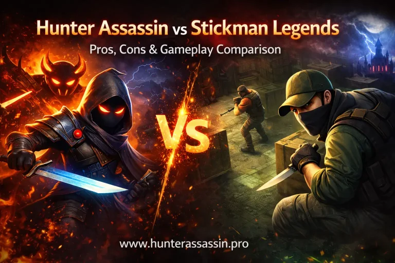 Hunter Assassin vs Stickman Legends